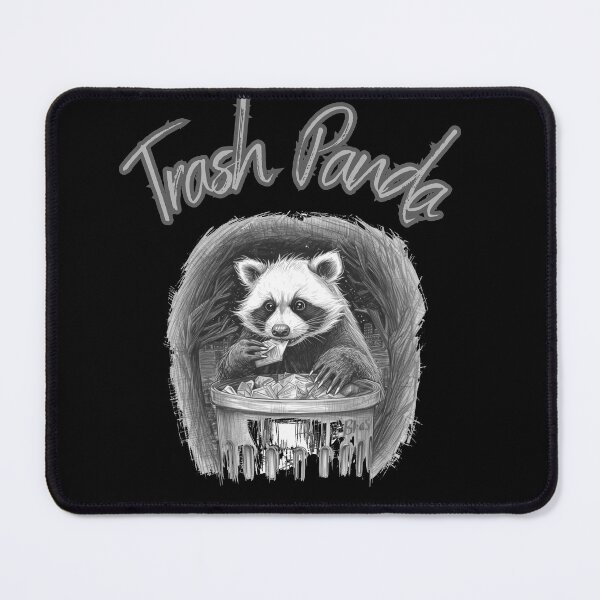 Item preview, Trash panda Illustration designed and sold by StaticMood.