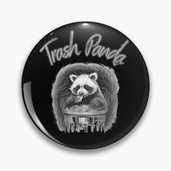 Item preview, Trash panda Illustration  designed and sold by StaticMood.