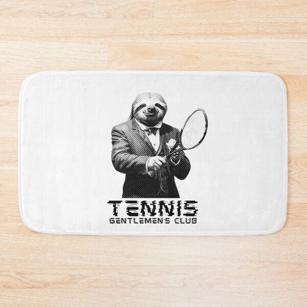 Item preview, Tennis Gentlemens Club Funny Gentleman Sloth designed and sold by TrueArtsStore.
