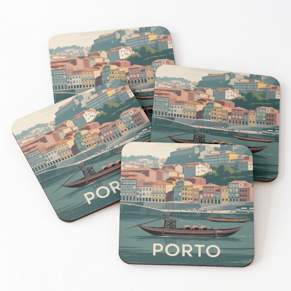 Item preview, Vintage Travel Poster – Porto Portugal designed and sold by Timeless Design.