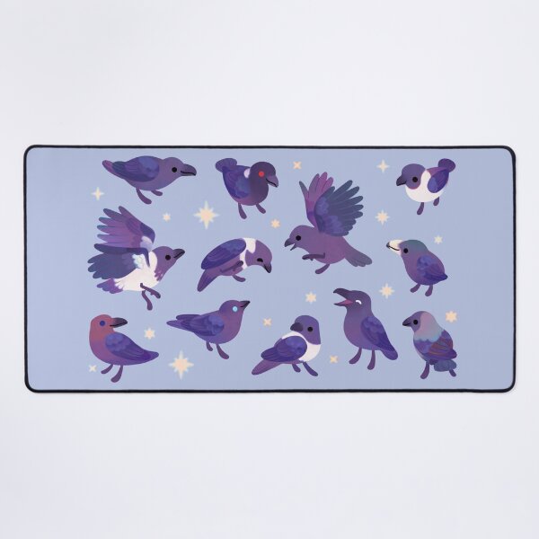 Item preview, Happy crows - pastel designed and sold by pikaole.
