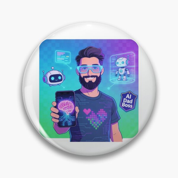Item preview, AI Dad Boss: Unleash Your Inner Tech Papa! designed and sold by JonathanP514.