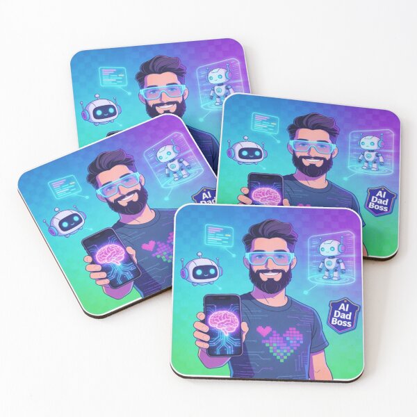 Item preview, AI Dad Boss: Unleash Your Inner Tech Papa! designed and sold by JonathanP514.