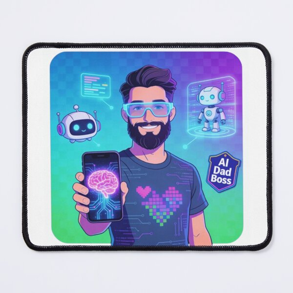 Item preview, AI Dad Boss: Unleash Your Inner Tech Papa! designed and sold by JonathanP514.