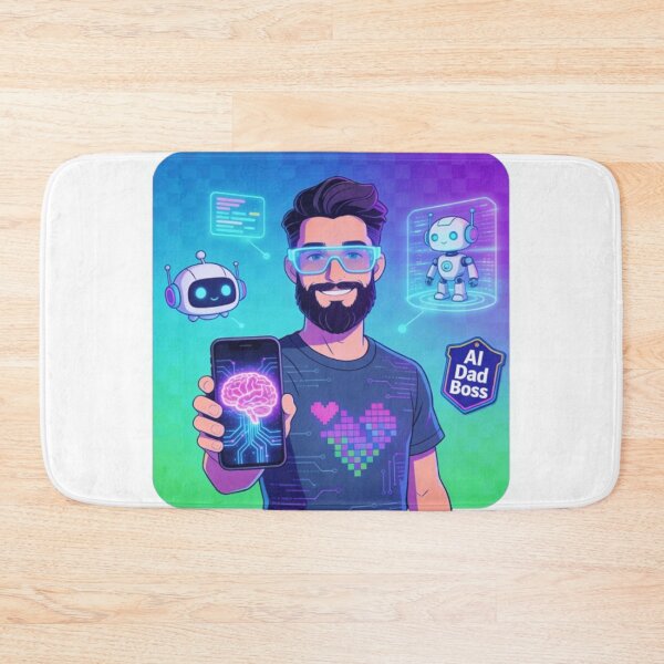 Item preview, AI Dad Boss: Unleash Your Inner Tech Papa! designed and sold by JonathanP514.