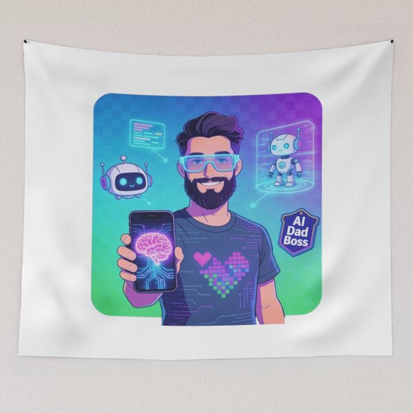 Item preview, AI Dad Boss: Unleash Your Inner Tech Papa! designed and sold by JonathanP514.