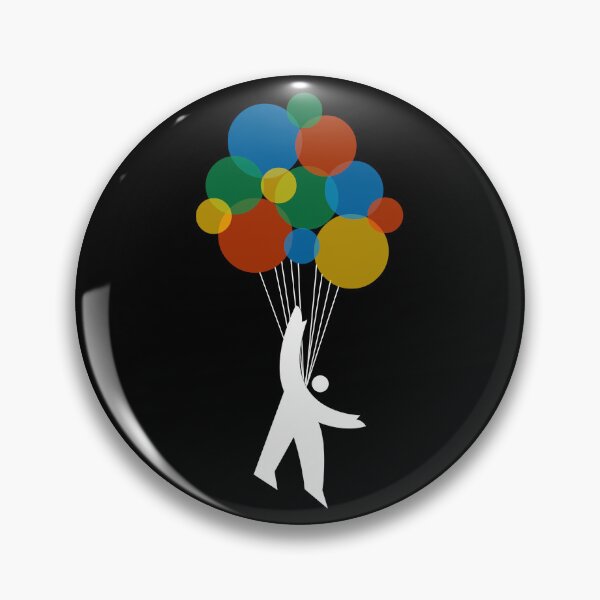 Item preview, Flying with Colorful Balloons designed and sold by NNAANN.