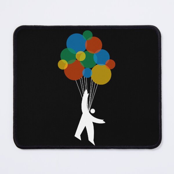 Item preview, Flying with Colorful Balloons designed and sold by NNAANN.