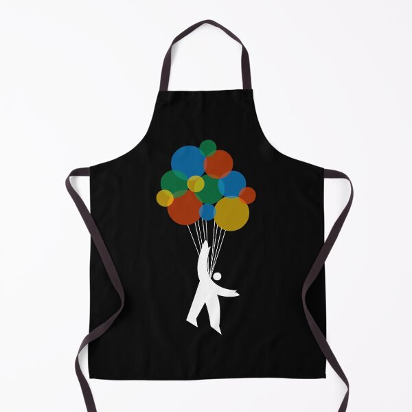 Item preview, Flying with Colorful Balloons designed and sold by NNAANN.