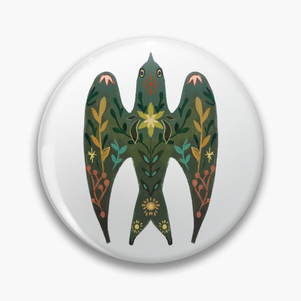 Item preview, Golondrina verde, aves simbólicas del folclore colorido designed and sold by Dormitria.