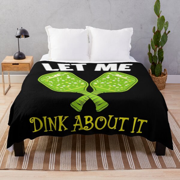 Item preview, Let Me Dink About It (Green Paddles) designed and sold by arrandtqf64.