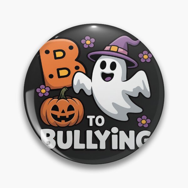 Item preview, Unity Day Boo To Bullying Awareness Ghost Pumpkin Orange designed and sold by Rackaam.
