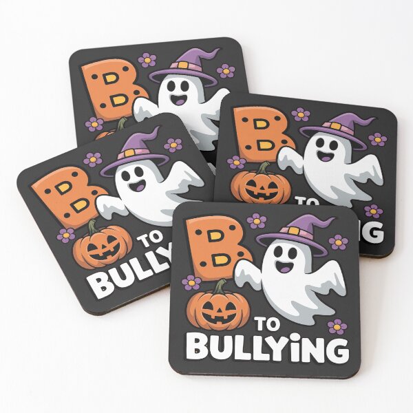 Item preview, Unity Day Boo To Bullying Awareness Ghost Pumpkin Orange designed and sold by Rackaam.