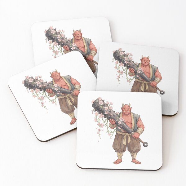 Item preview, Japanese Folklore: Cherry Blossom Kanabo Oni designed and sold by bapupa.