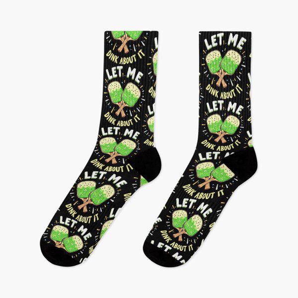 Item preview, Let Me Dink About It Funny Pickleball Saying designed and sold by arrandtqf64.