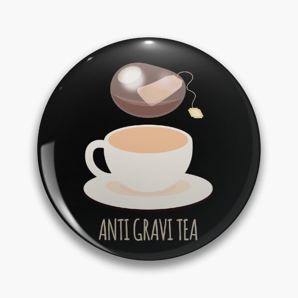 Item preview, Antigravity Tea - Funny Floating Tea Cup Pun designed and sold by misticalplace.