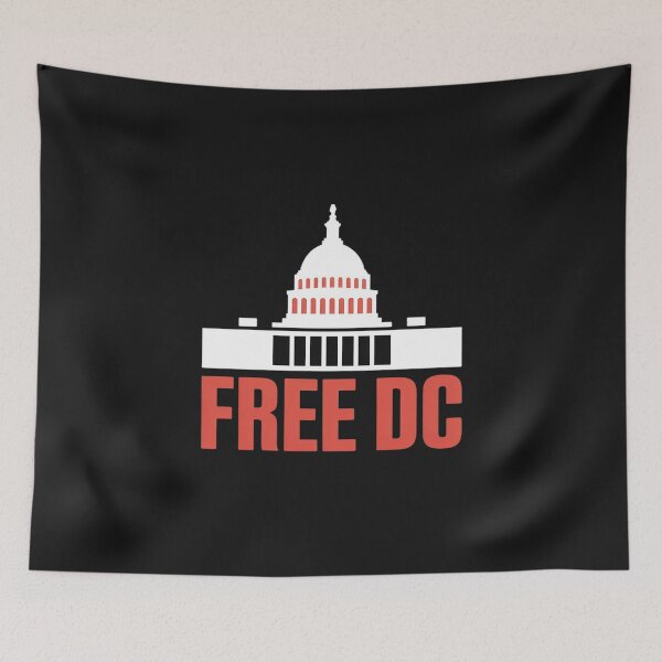 Item preview, Washington Free DC - Free DC 3 designed and sold by Rackaam.