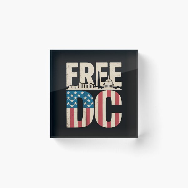 Item preview, Washington Free DC - Free DC designed and sold by Rackaam.