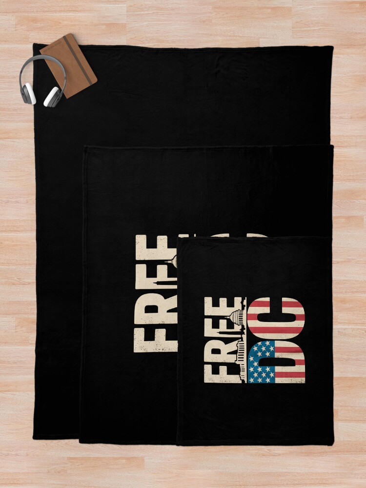 Thumbnail 5 of 6, Throw Blanket, Washington Free DC - Free DC designed and sold by Rackaam.