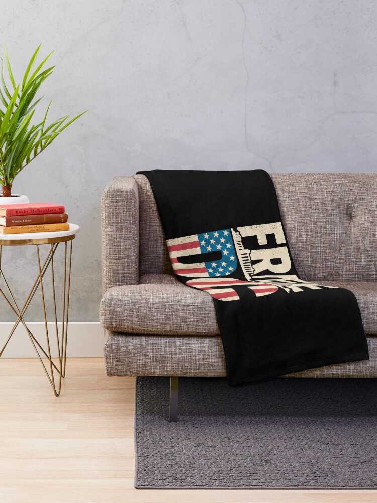 Thumbnail 2 of 6, Throw Blanket, Washington Free DC - Free DC designed and sold by Rackaam.
