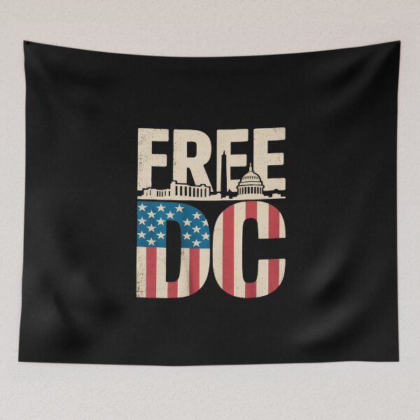 Item preview, Washington Free DC - Free DC designed and sold by Rackaam.