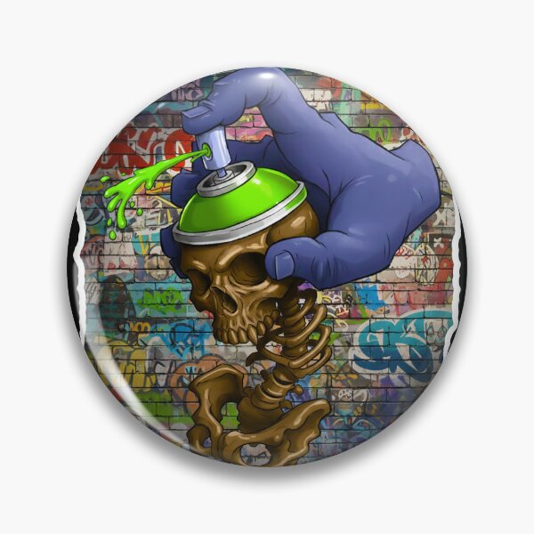 Item preview, Spray Skull designed and sold by RICAMTP.
