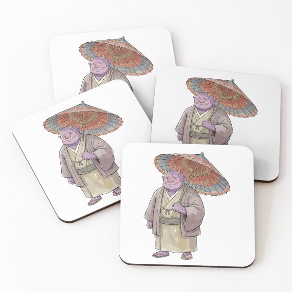 Item preview, Japanese Folklore: Guardian's Umbrella Oni designed and sold by bapupa.