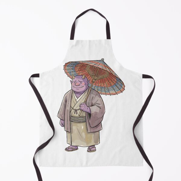 Item preview, Japanese Folklore: Guardian's Umbrella Oni designed and sold by bapupa.
