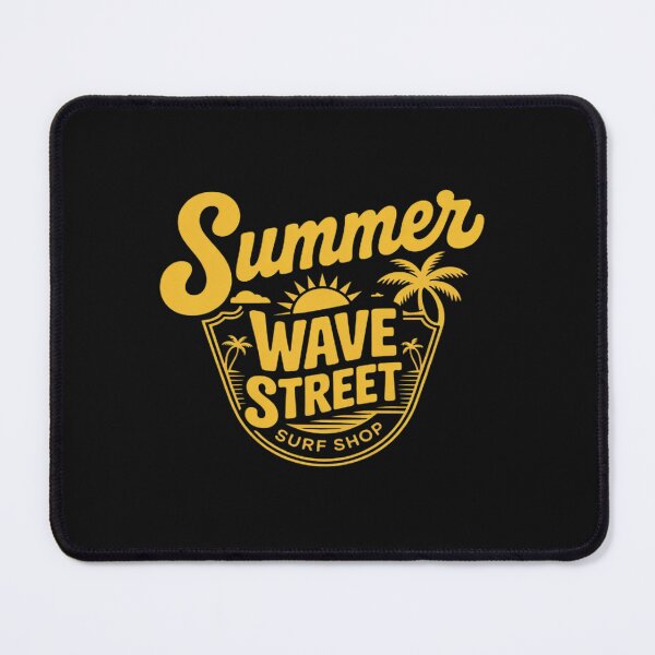 Item preview, Wave Street Beach Surf Shop Summer Graphic designed and sold by Rackaam.