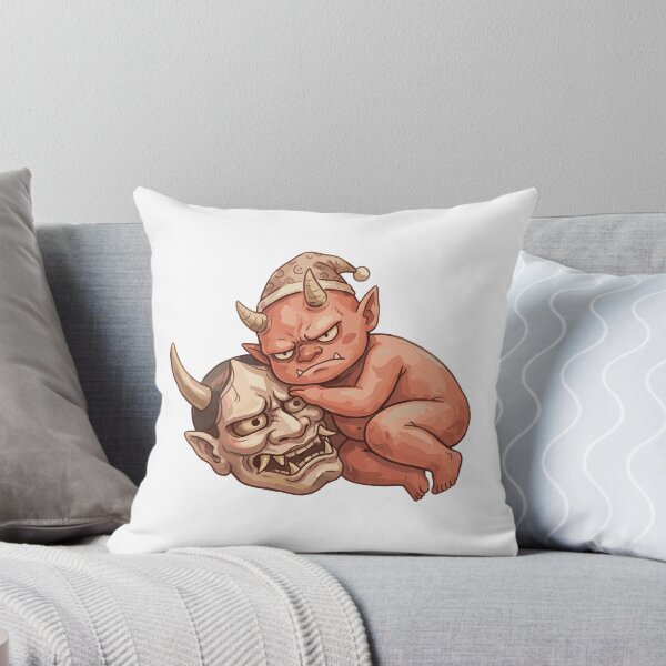 Item preview, Japanese Folklore: Oni's Mask Nap designed and sold by bapupa.