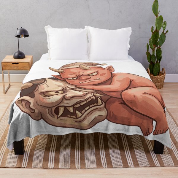 Item preview, Japanese Folklore: Oni's Mask Nap designed and sold by bapupa.