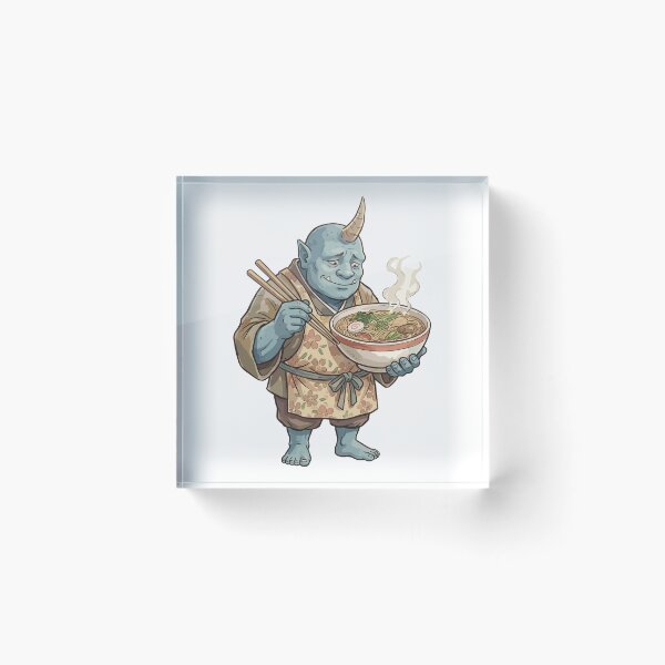 Item preview, Japanese Folklore: Oni's Ramen Break designed and sold by bapupa.