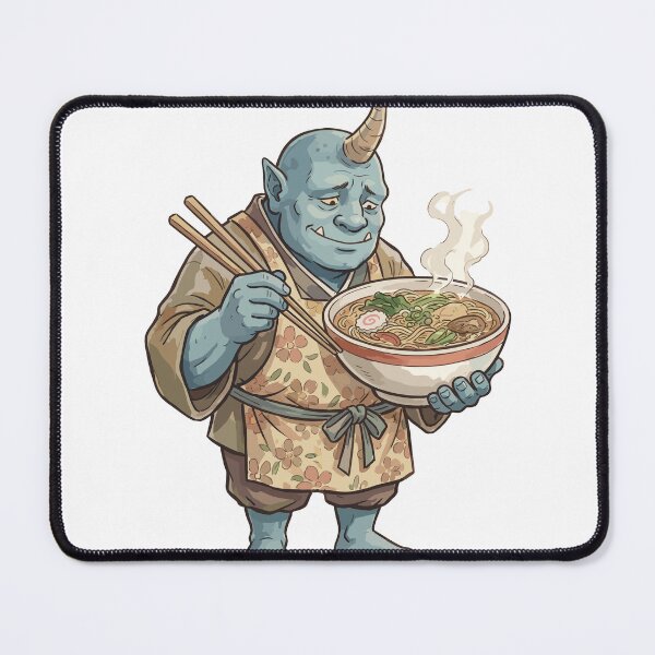 Item preview, Japanese Folklore: Oni's Ramen Break designed and sold by bapupa.