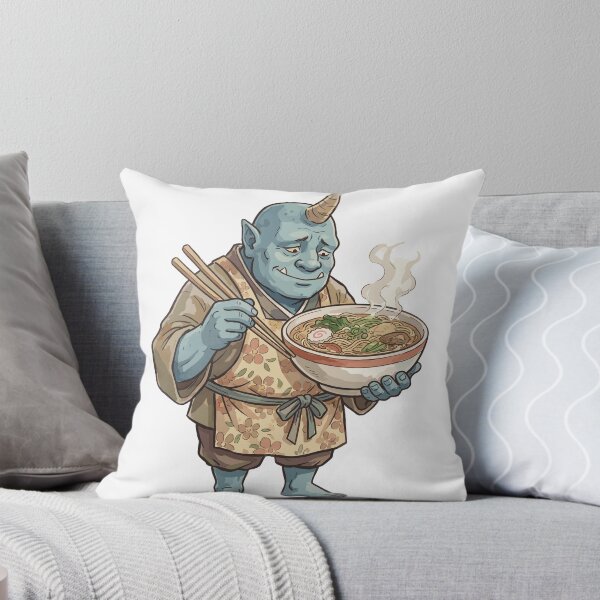 Item preview, Japanese Folklore: Oni's Ramen Break designed and sold by bapupa.