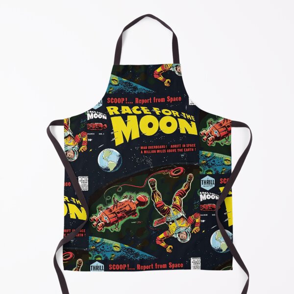 Item preview, Retro Space Adventure Astronauts In Orbit Poster : Vintage Sci Fi designed and sold by artofuniverse.
