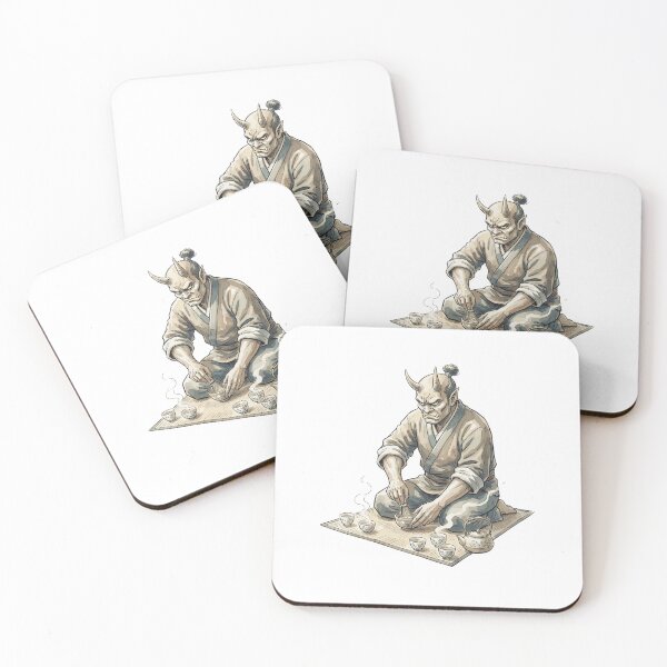 Item preview, Japanese Folklore: Oni's Tea Ceremony designed and sold by bapupa.
