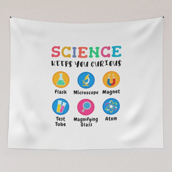 Item preview, Science keeps you curious designed and sold by HandicraftArt.