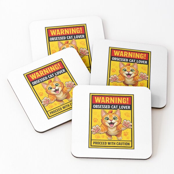 Item preview, Warning: Obsessed Cat Lover designed and sold by the-dovlat.