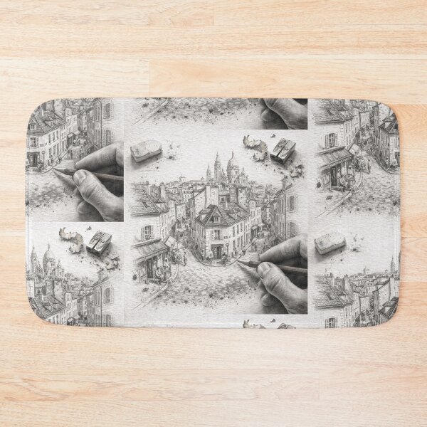 Item preview, Sketch of Montmartre designed and sold by MrBoutik.