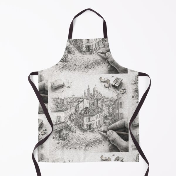 Item preview, Sketch of Montmartre designed and sold by MrBoutik.