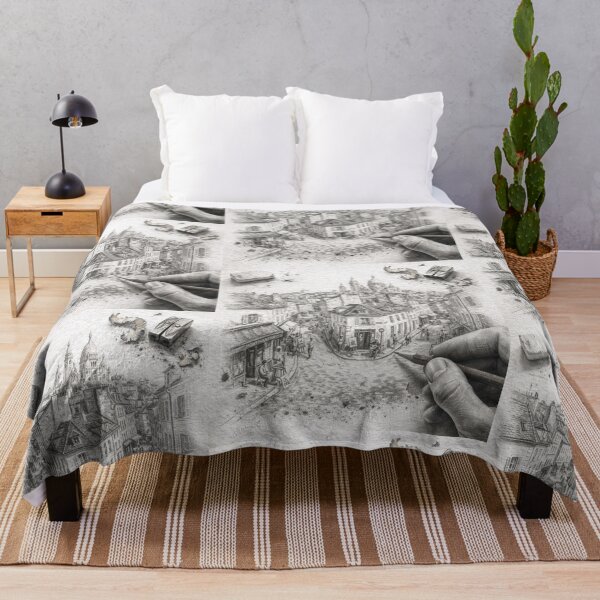 Item preview, Sketch of Montmartre designed and sold by MrBoutik.