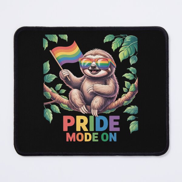 Item preview, LGBT Pride Month Sloth LGBTQIA designed and sold by RsFilsingerArt.