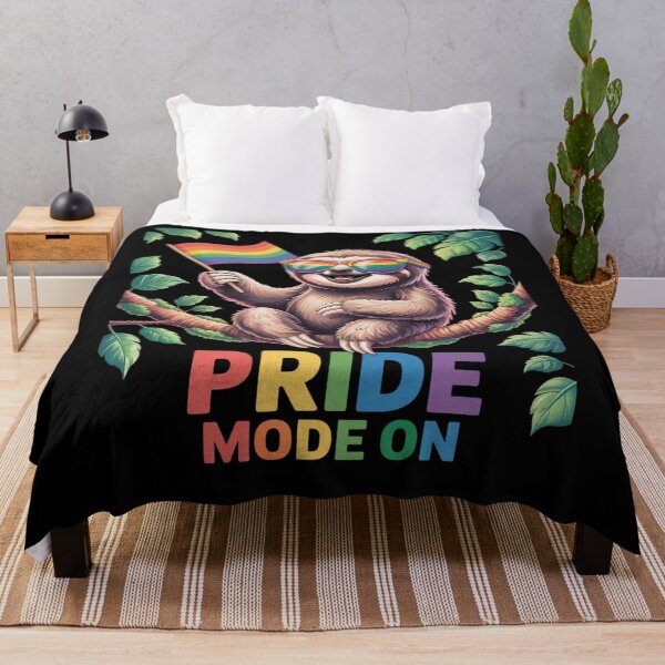 Item preview, LGBT Pride Month Sloth LGBTQIA  designed and sold by RsFilsingerArt.