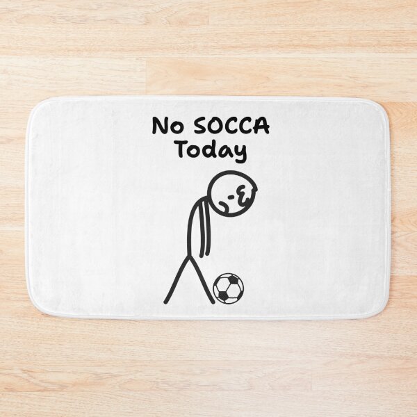 Item preview, No Socca Today designed and sold by Anniko Art Studio.