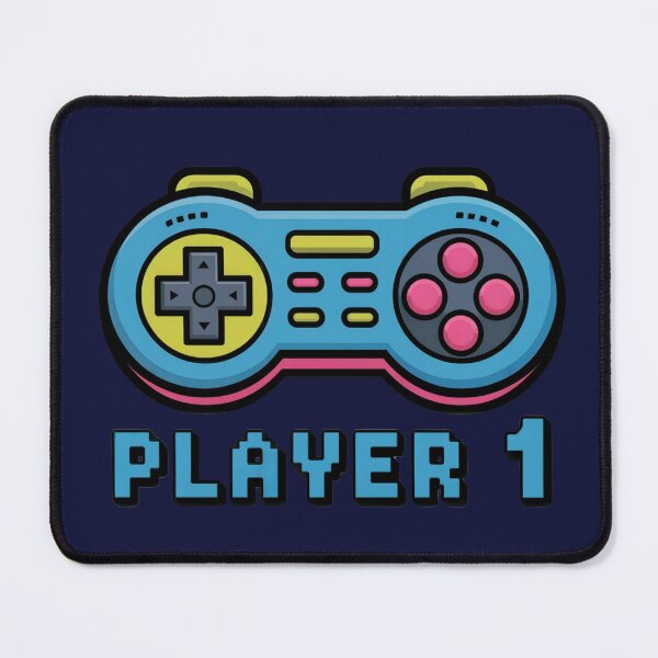 Item preview, Player 1 Valentine Gaming Couple Shirt designed and sold by emilianaka.