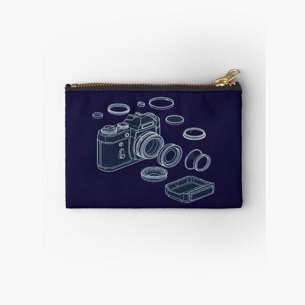 Item preview, Vintage Camera Anatomy Blueprint - Photographer Schematic designed and sold by Dakson Design - Fantasy Art.