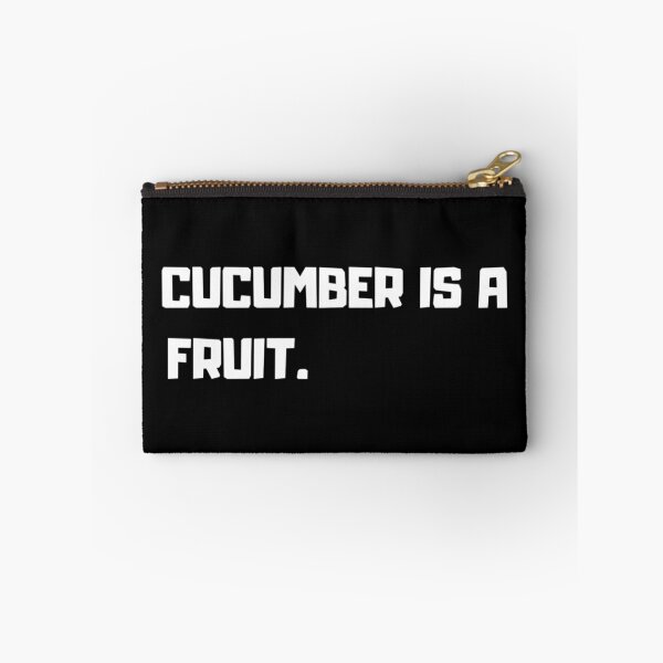 Item preview, Cucumber is a fruit . designed and sold by P.L.U.T.O.