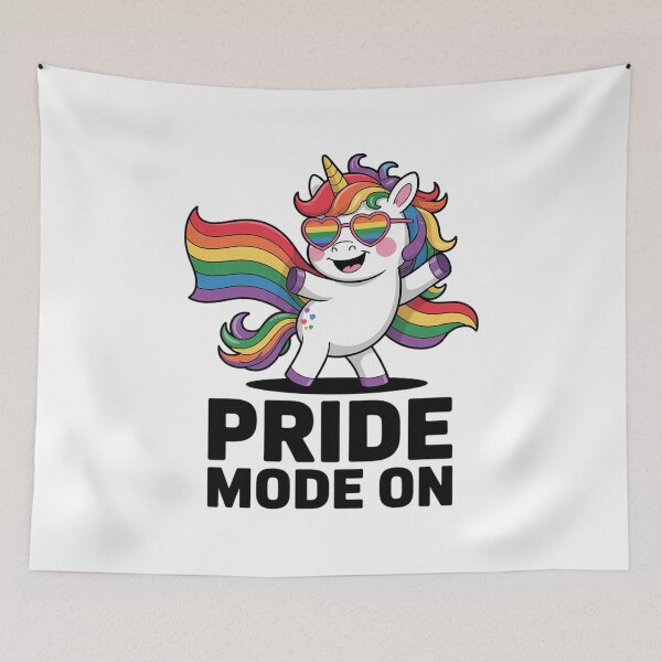 Item preview, LGBT Pride Month Unicorn LGBTQIA 1  designed and sold by RsFilsingerArt.
