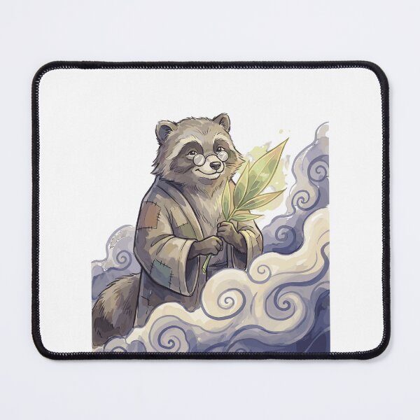 Item preview,  Japanese Folklore: Transformation Mist Tanuki Raccoon designed and sold by bapupa.