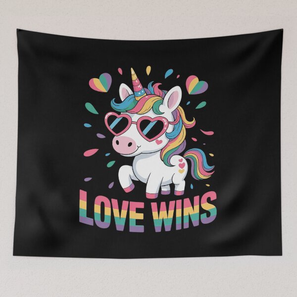 Item preview, LGBT Pride Month Unicorn LGBTQIA+ Vintage  designed and sold by RsFilsingerArt.